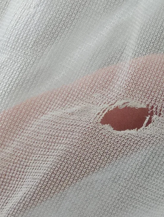 Vintage 60's Radcliffe Romantic Ivory Beaded Lace-Sleeve Peignoir Robe Small - Picture 10 of 12